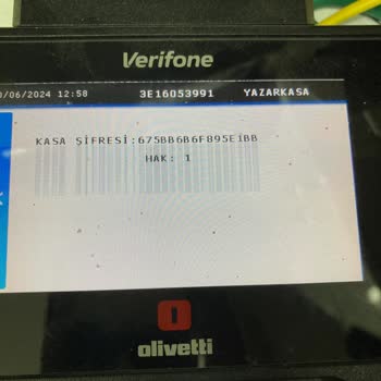Verifone Yazar Kasa Şifre Sorunu Ve Müşteri Hizmetleri Ulaşım Problemi