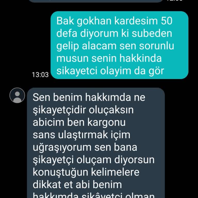 PTT Kargo PTT Akçay Şikayet Kargo