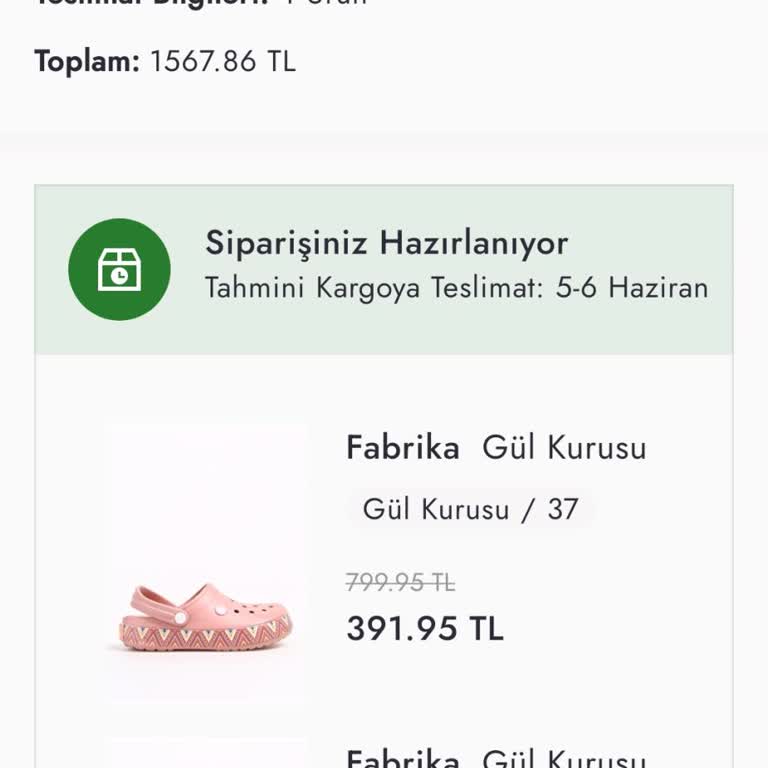 Boyner Siparişiniz Hazırlanıyor Yazmasına Rağmen Hala Siparişim Ortada Yok