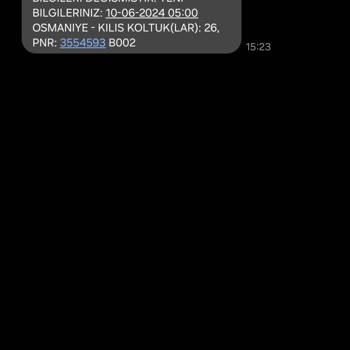 Çayırağası Turizm Osmaniye-Kilis Seferinde Yaşanan İletişim Ve Hizmet Sorunu