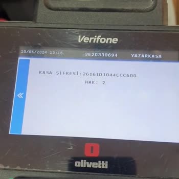Verifone Olivetti Yazarkasa Yazılımsal Arıza!