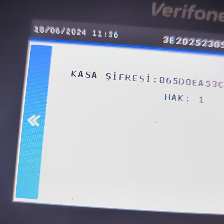 Verifone Olivetti POS Cihazında 'Kasa Şifresi' Sorunu Ve Müşteri Hizmetleri Eksikliği