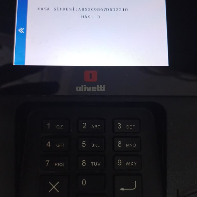 Verifone Kasa Şifre Hayası