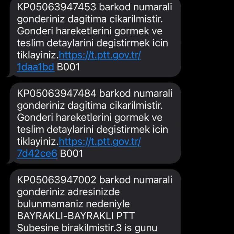 PTT Kargo Bayraklı Dağıtım Merkezi