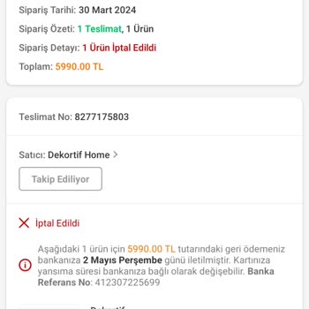 Trendyol'dan 3 Aydır Bekleyen Sipariş Sorunu
