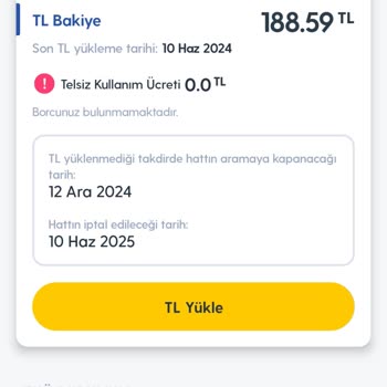 Turkcell Paket Yükleme Problemi