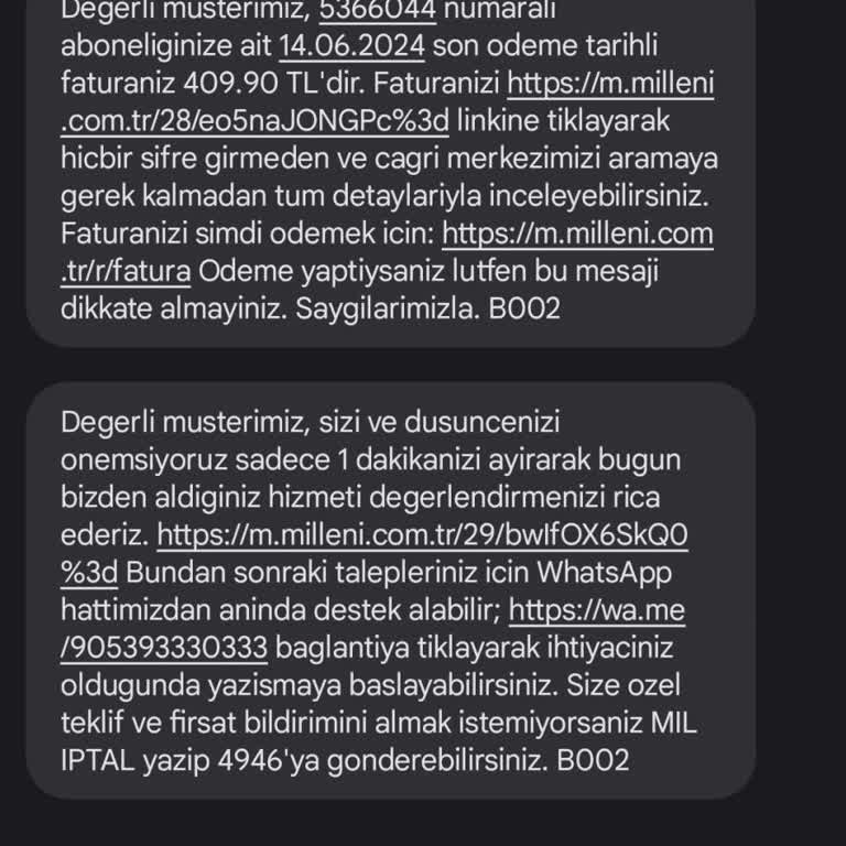 Millenicom İnternet Firmasını Kapatmak Bağlanmaktan Daha Zor.