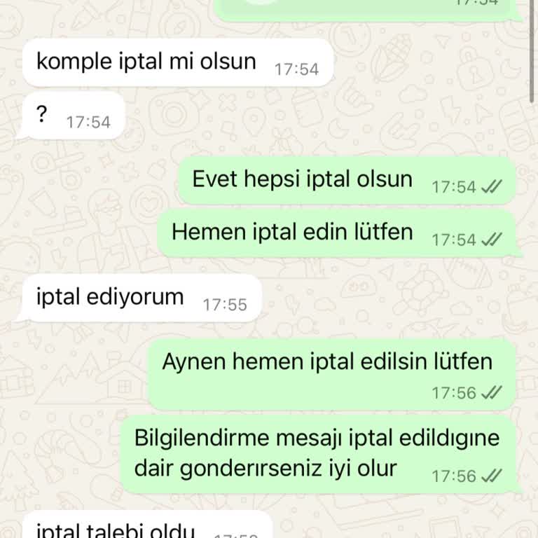 Emine Aydın Ücret İadem Yapılmıyor