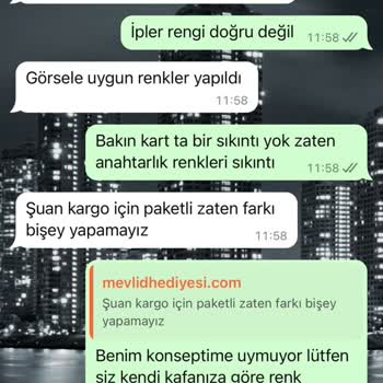 Mevlidhediyesi.com Beklentileri Karşılamayan Ürün Deneyimi
