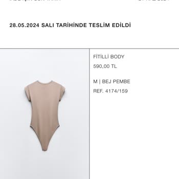 Zara Bana İademi Yap Ya Da Ürünü Gönder!