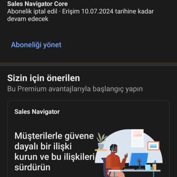 Linkedin Premium Aynı Saat İçinde İptal Kabul Etmiyor. Uyarı Vermiyor.