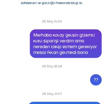 Sakaoğlu Store Gizemli Kutu Siparişi Mağduriyeti: İade Talebi