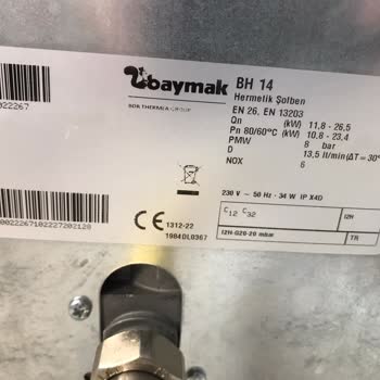 Baymak Bh 14 Sıfır Arızalı Şofben Çözülemeyen A 02 Hatası