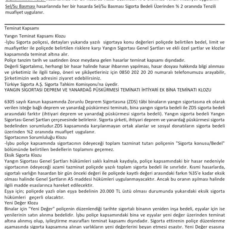 VakıfBank Sarı Panjur Sigortası İptal Sorunu