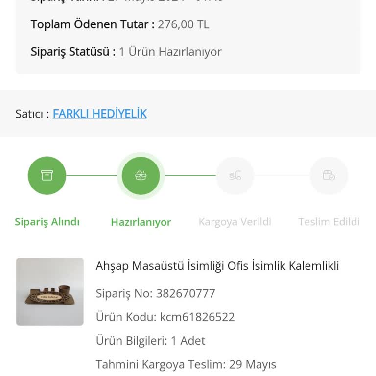 Çiçek Sepeti Sipariş Mağduriyeti
