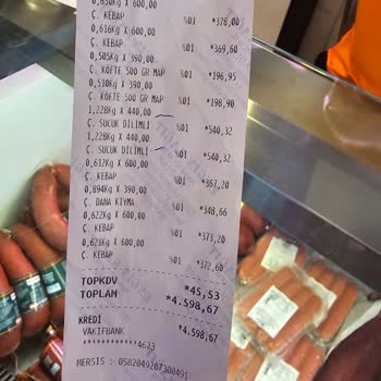 Köfteci Yusuf'ta Fazladan Yapılan Ödeme!