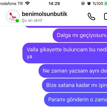 Benim Olsun (benimolsun.com) Haksız Menfaat Sağlamaya Çalışan Bir İşletme