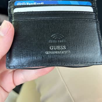 Guess Erkek Cüzdanın İki Ayda Parçalanması