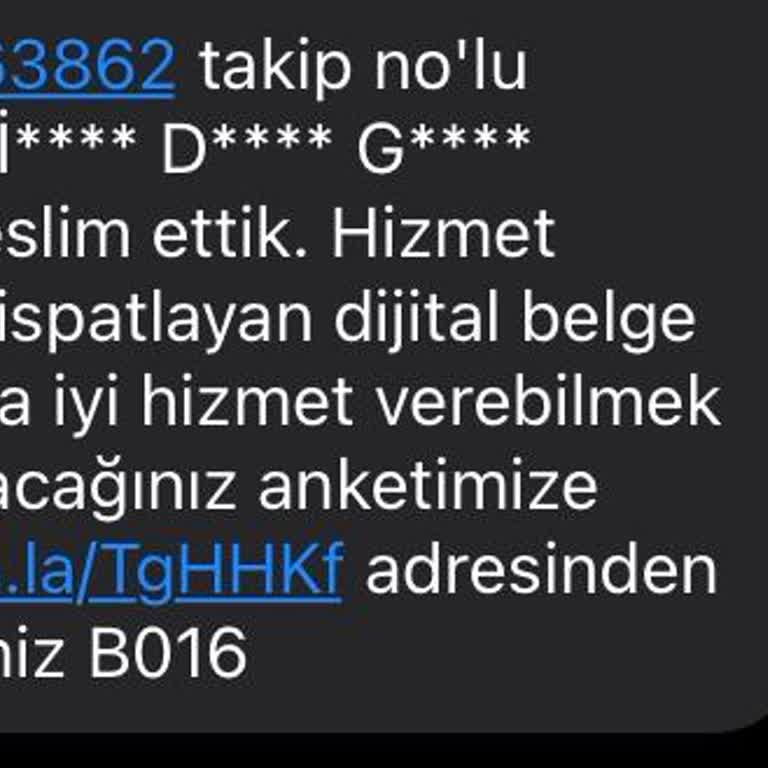 Aras Kargo Kargom Bana Teslim Edilmedi