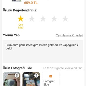 Trendyol Kırık Kapaklı Ürün Ve İlgisiz Satıcı Deneyimi
