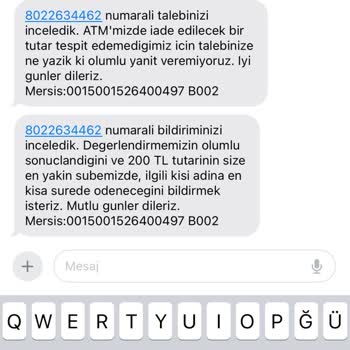 Bankamatik Tanımsız Banknot Paramı Yuttu, Akbank Paramı İade Etmiyor