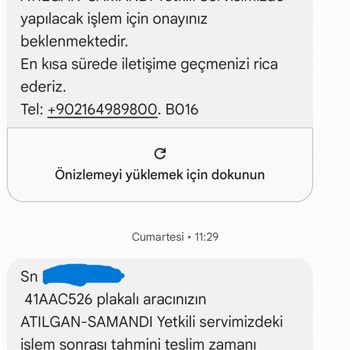 Ford Araç Teslimatı SMS Karışıklıkları