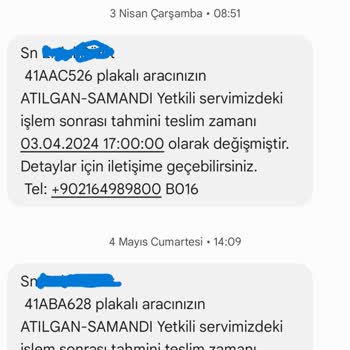Ford Araç Teslimatı SMS Karışıklıkları