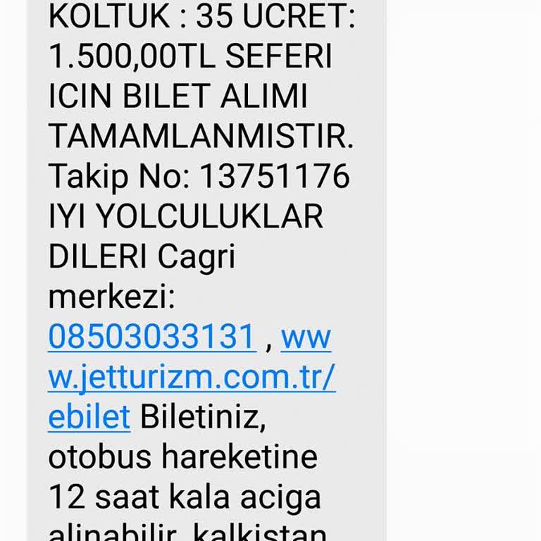 Jet Turizm Jet Muavini Bana Saygıda Kusur Etti