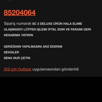 Karcher Ürün 1 Aydır Elime Ulaşmadı, İptal Ettim Paramı Geri Vermiyorlar
