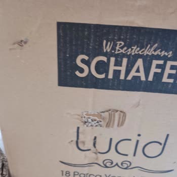 Schafer Yemek Takımı Kırık Geldi