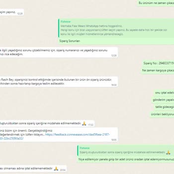 Flawwear Ürün Kargolama Müşteri Memnuniyetsizliği