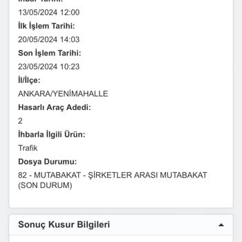 Sigorta Bilgi ve Gözetim Merkezi %100 Haklıyken %100 Kusurlu Oldum