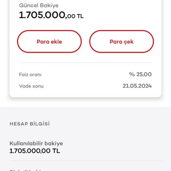 Akbank 1 Gecelik Faizimin Üstüne Kondu