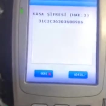 Verifone Kasa Şifresi Hatası!
