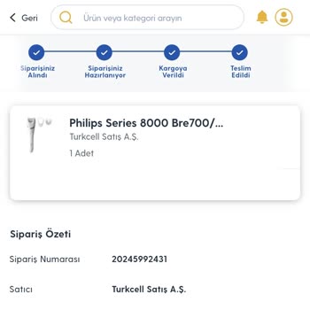 Turkcell Yanlış Ürün Yollandı