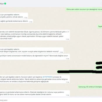 Samsung Klima Servis Kurulumu