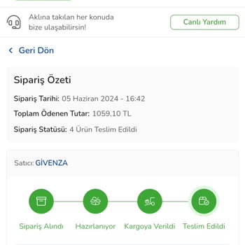 Çiçek Sepeti'nde Eksik Ürün Ve İletişim Sorunu