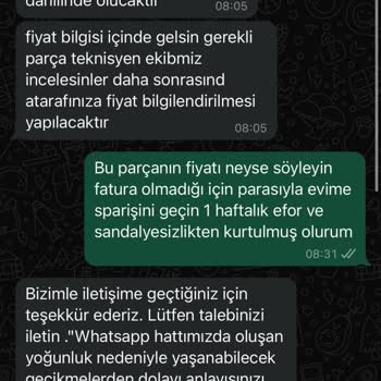 Rampage Yedek Parça Hizmet Saçmalığı
