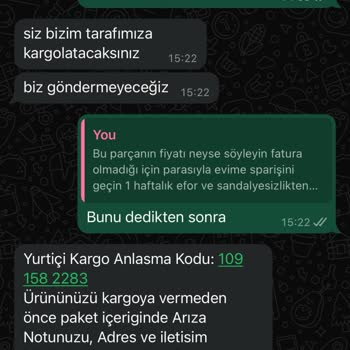 Rampage Yedek Parça Hizmet Saçmalığı