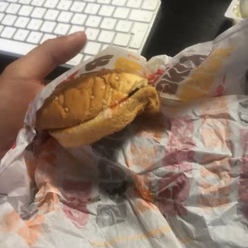 Burger King Bozuk Ve Soğuk Ürünler