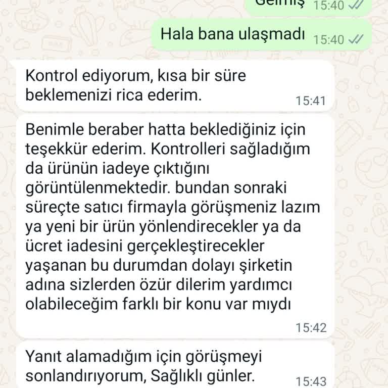 Horoz Lojistik Kargo Sorumsuzluğu Şikayet.