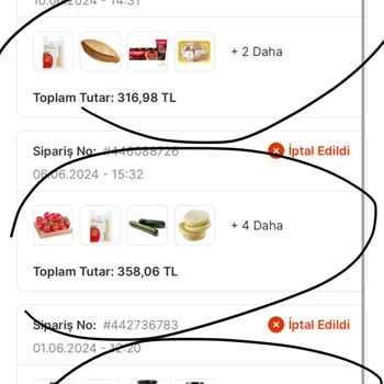 Migros Sanal Marketten Aldığım Tavuk Bozuk Çıktı