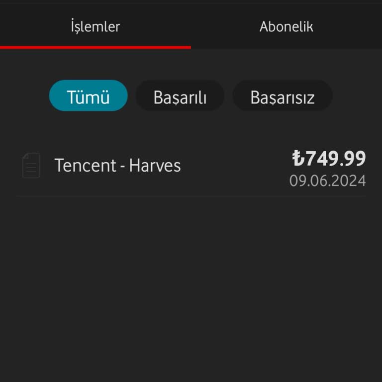 Tencent Games Türkiye Faturama Yansıtmış Olduğunuz Tutarı Geri Çekin