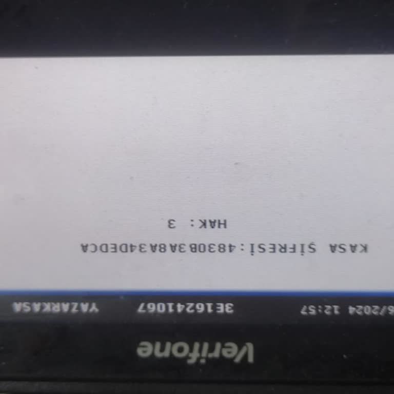 Verifone Panaroma Bilişim Servis Hakkında Arızalı Ürün Hakkında