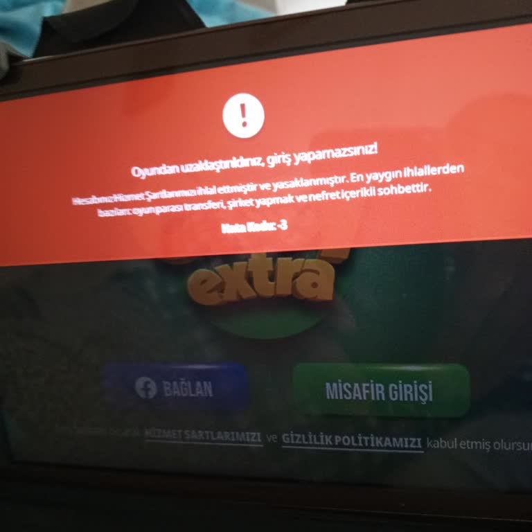 Okey Extra Oyunun Engellenmesi