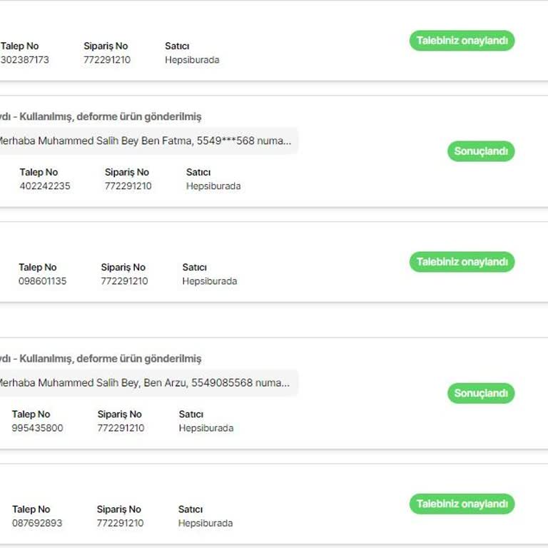 Hepsiburada 4 Kere Hatalı Ürün Gönderdi!
