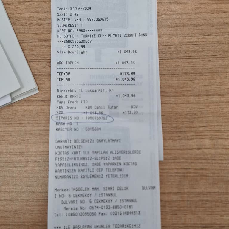 Koçtaş Faturanın Gönderilmeyişi Ve İade Yapılamaması