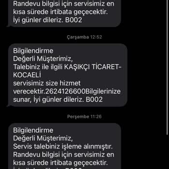 Daikin Servisinin İlgisizliği Ve Arıza Kaydına Dönüş Yapmaması