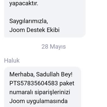 Joom Site İşlemleri Ve Müşteri Şikayetleri