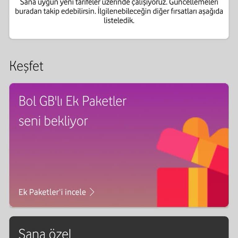 Vodafone Kısıtlı Hat Kullanım Problemi